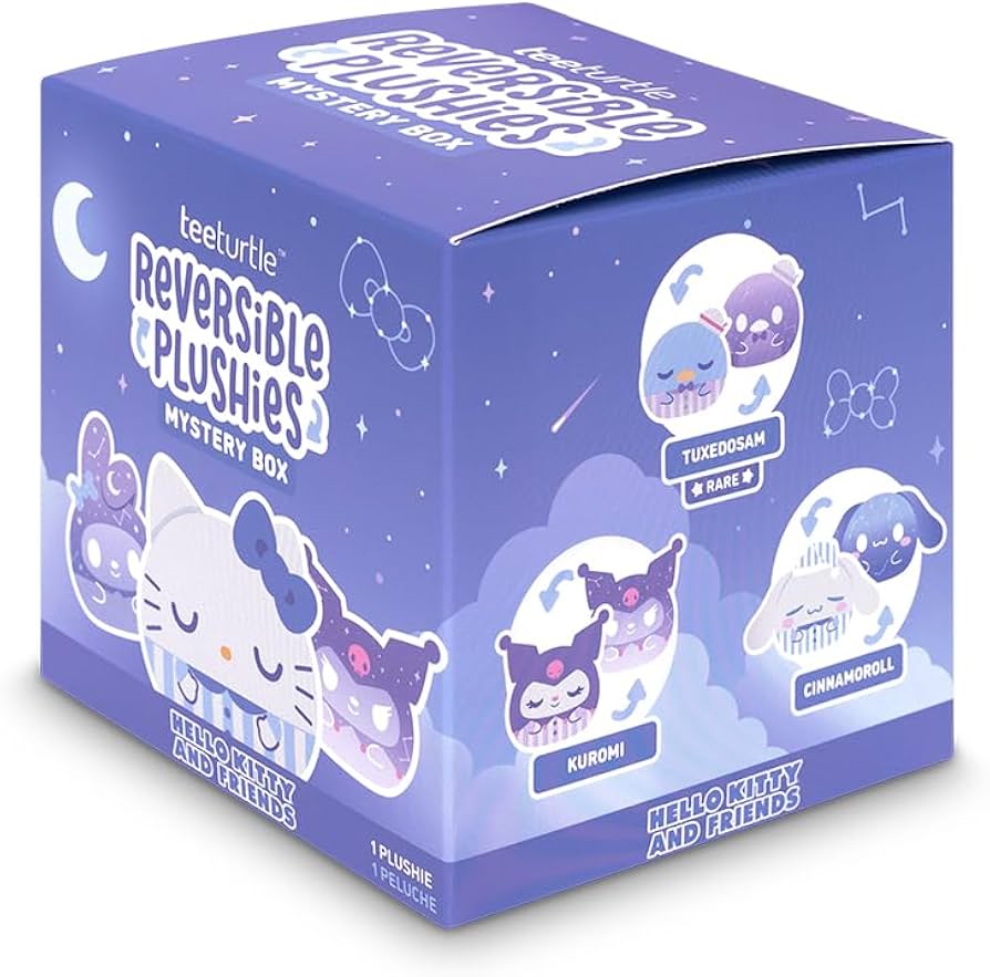 Hello Kitty And Friends Mystery Box Reversible Plushies