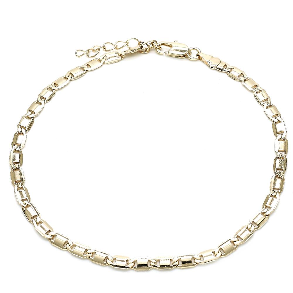 Gold Layered Sasha Anklet Design