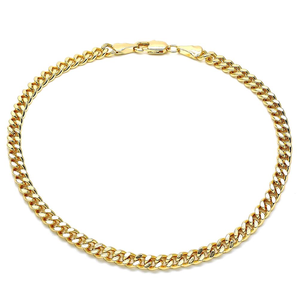Gold Layered Kourtney Anklet