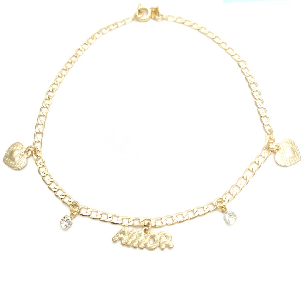 Amor Gold Filled Anklet