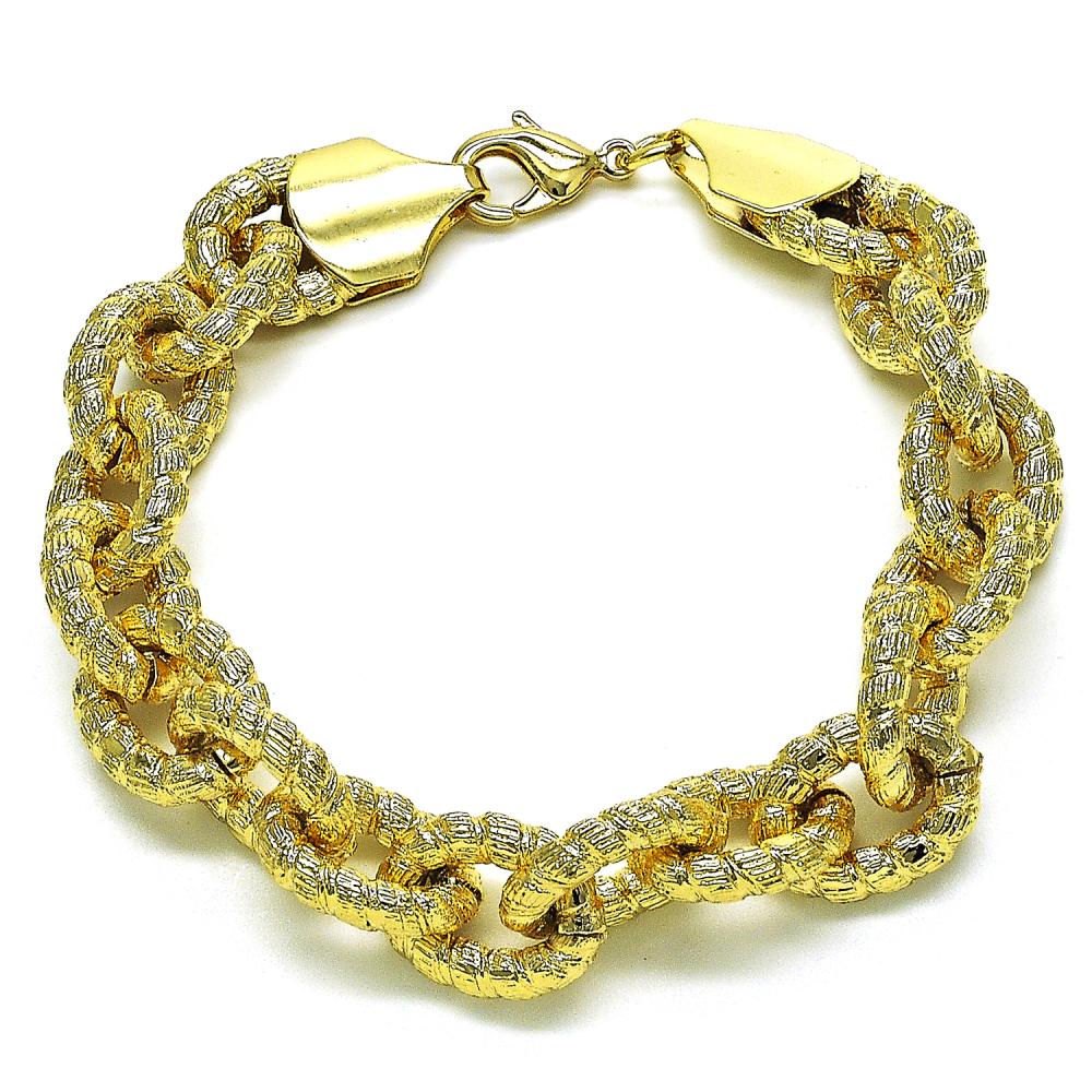 Alyss Gold Link Bracelet