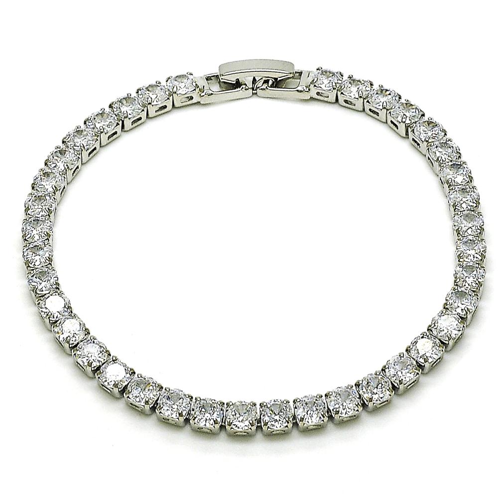 Sanya Silver Tennis Bracelet 2.0