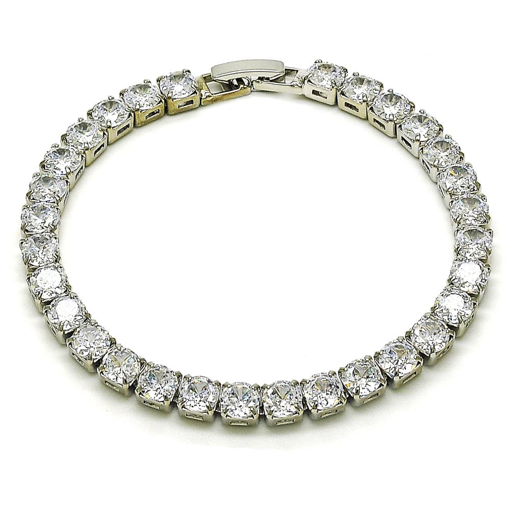 Stella Silver Diamond Tennis Bracelet