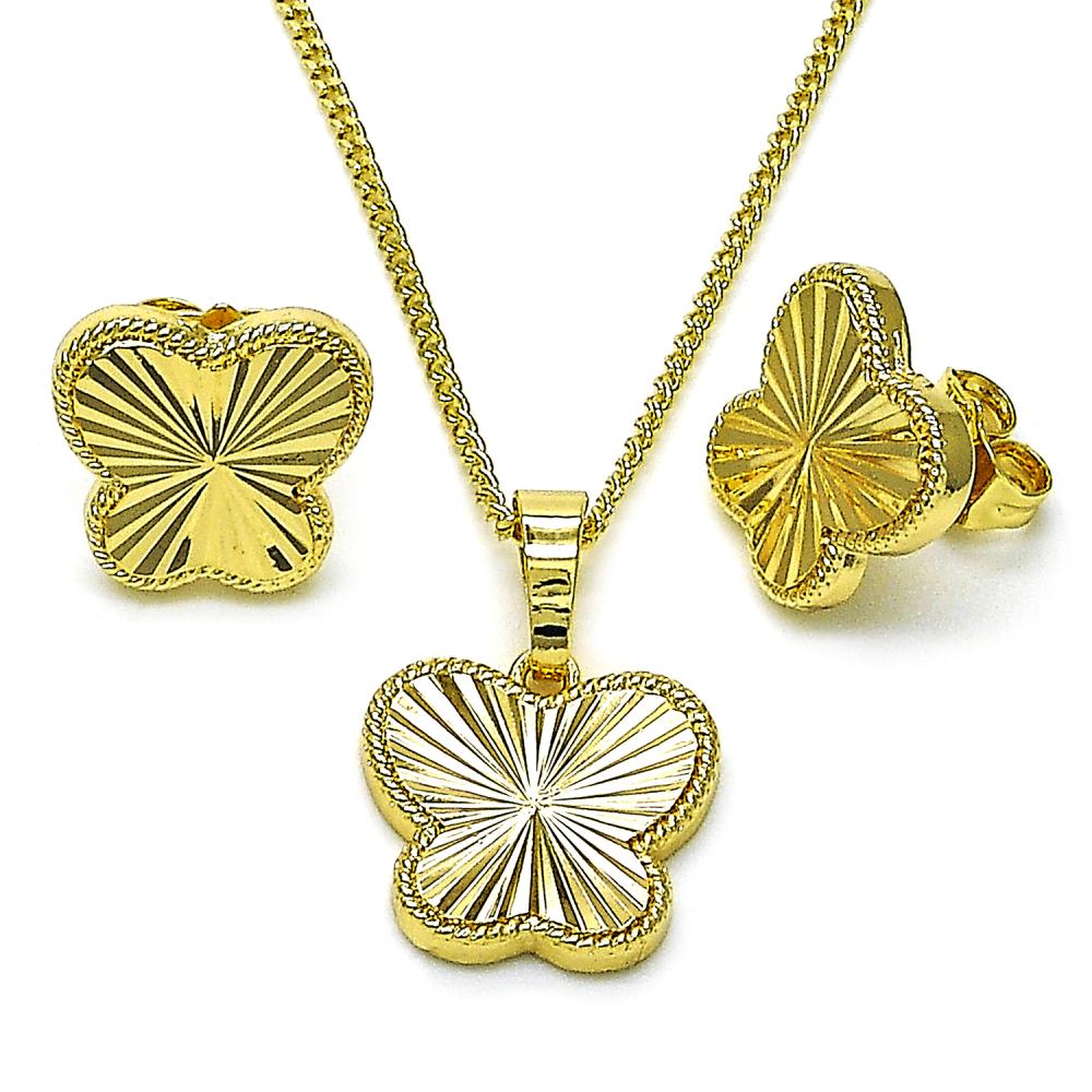 Zila Flower Necklace Set
