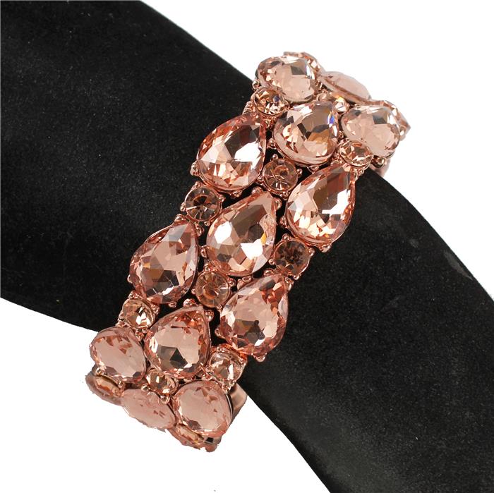 Fae  Crystal Teardrop Bracelet