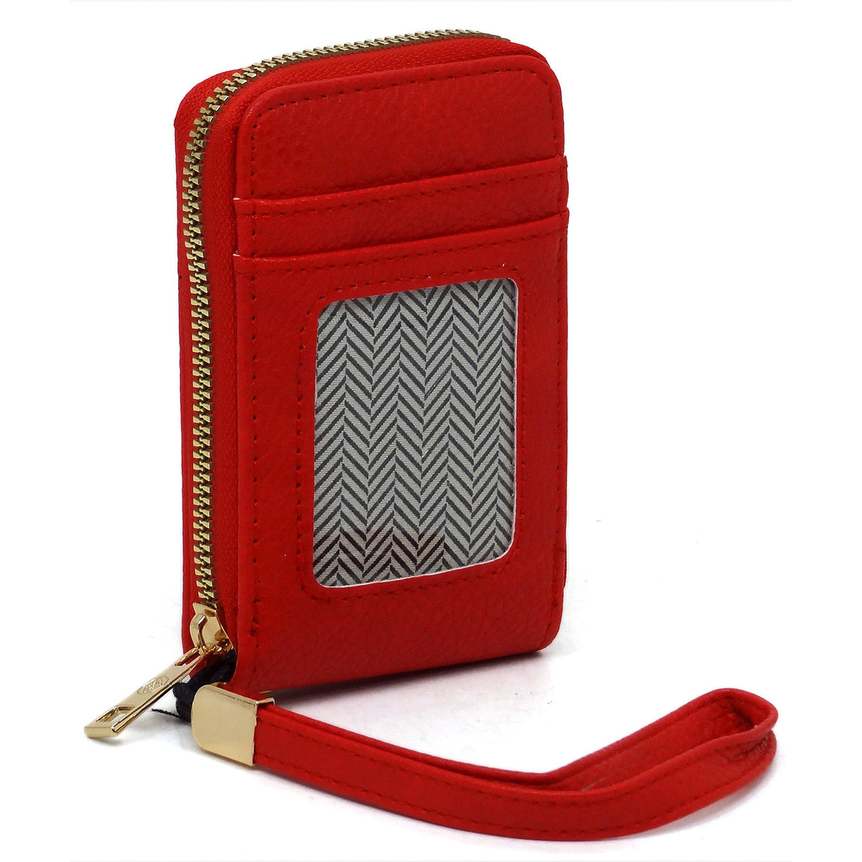 Accordion Card Holder Wristlet