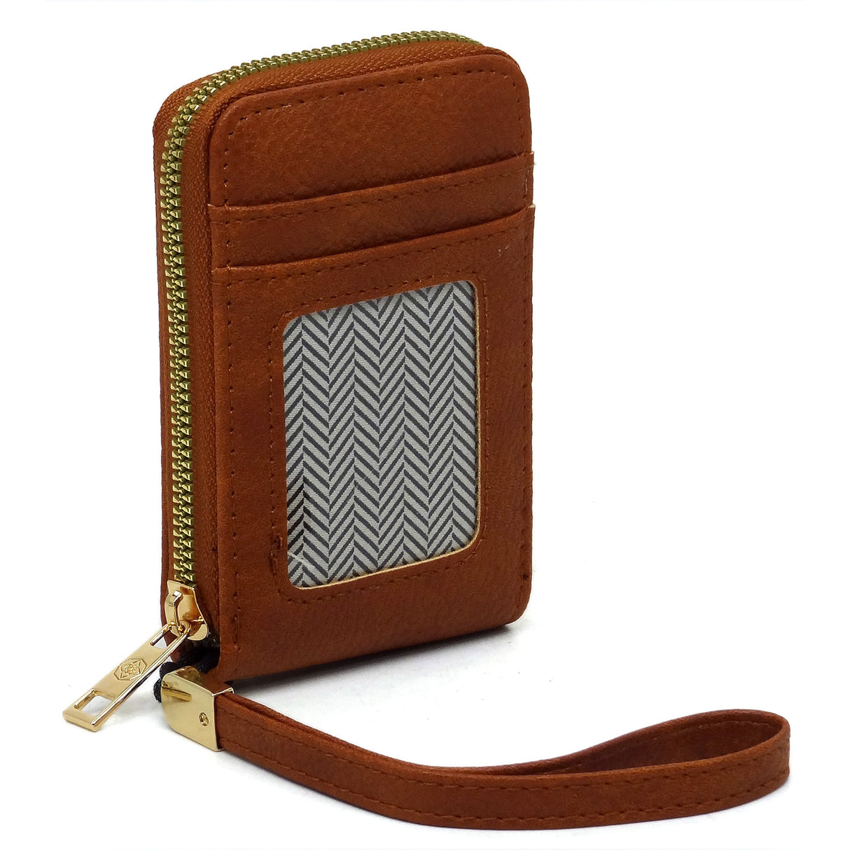 Accordion Card Holder Wristlet