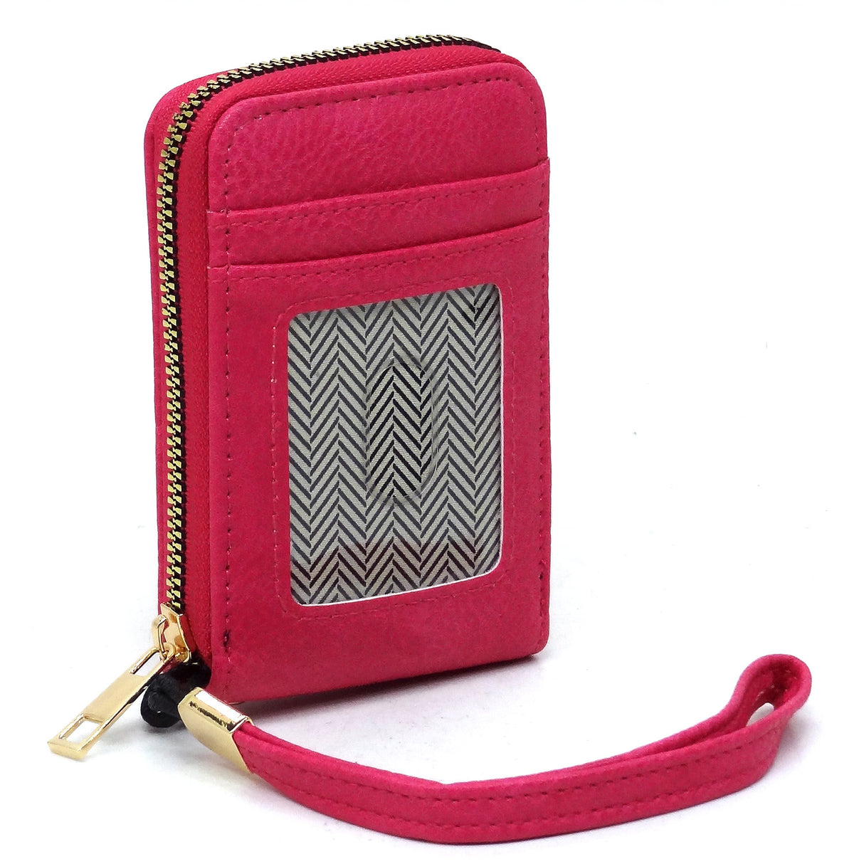 Accordion Card Holder Wristlet