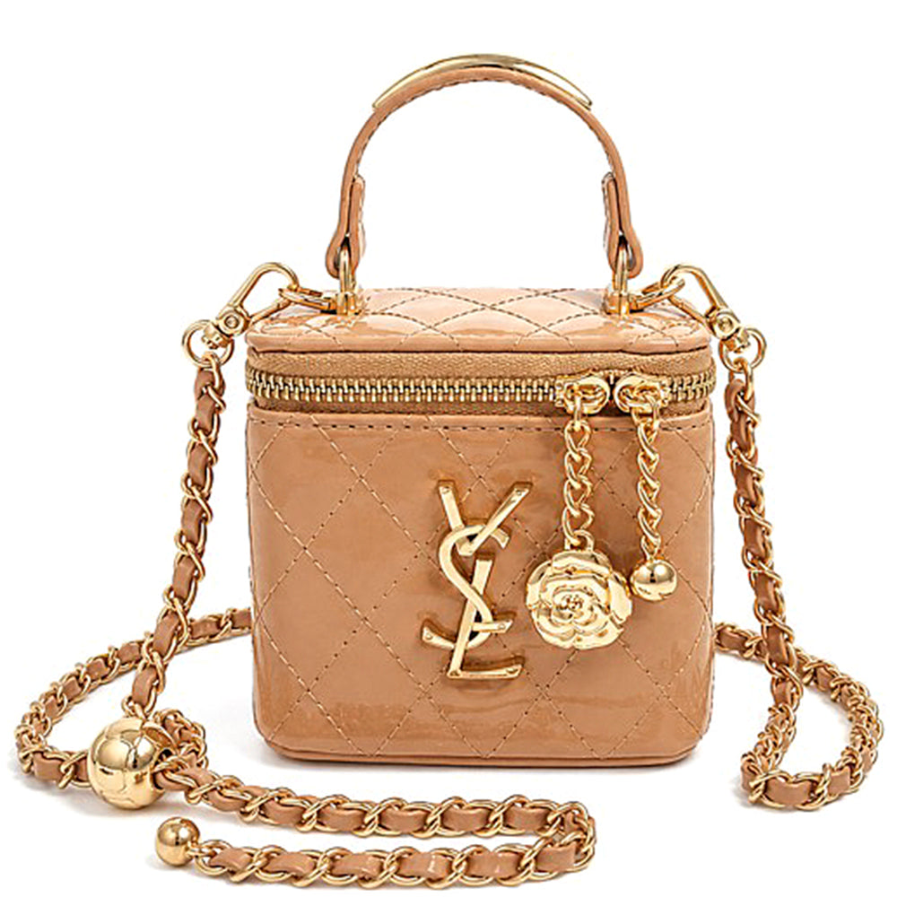 St.Laurent Quilted Crossbody Bag