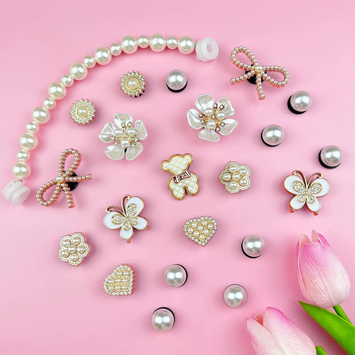 20pcs Croc Bag Charms