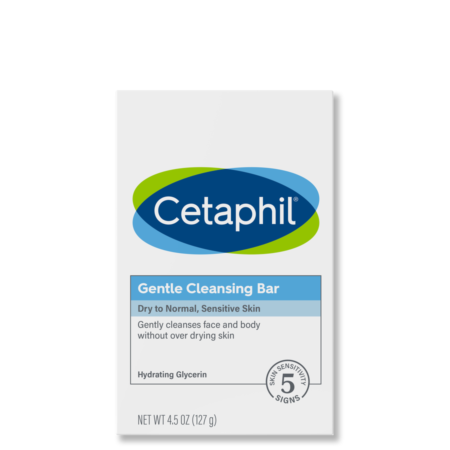 Cetaphil Gentle Cleansing Bar, 4.5 Oz Value Pack & Single