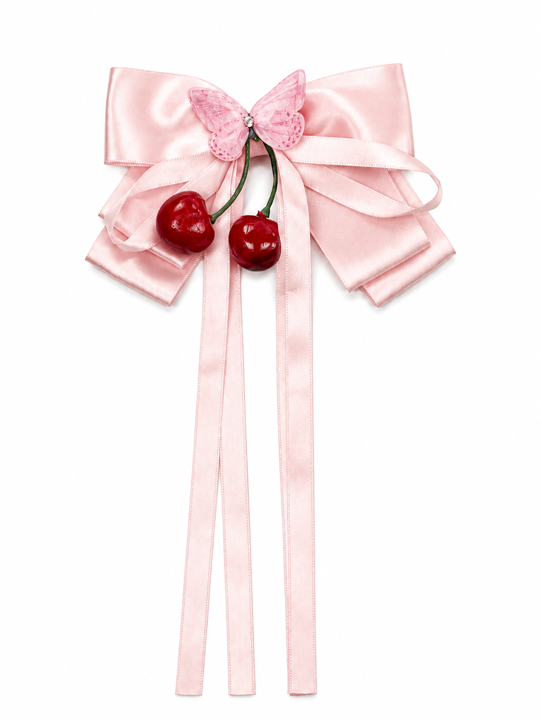 Stylish Butterfly Cherry Bow