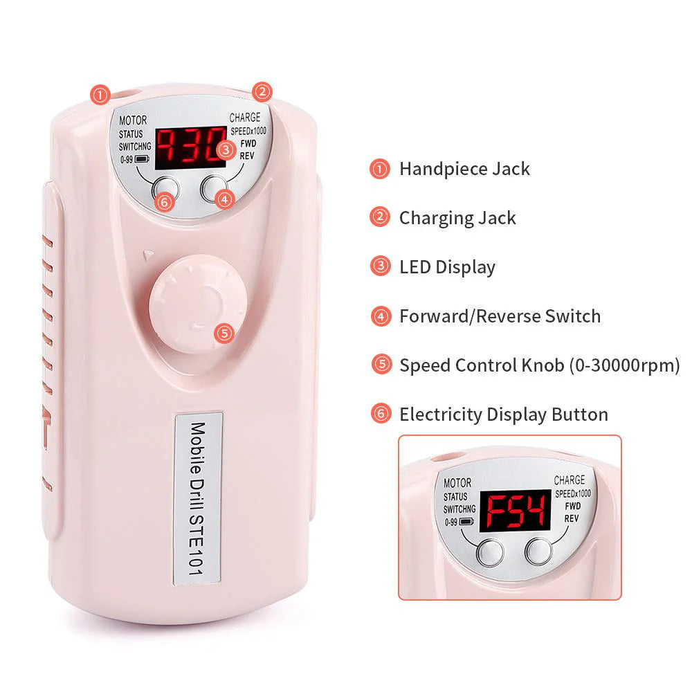 Electric Portable Nail Drill