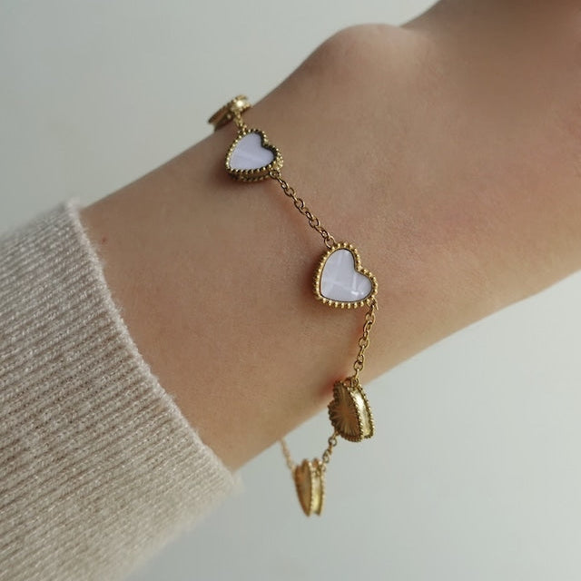 Heart Stainless Steel Bracelet
