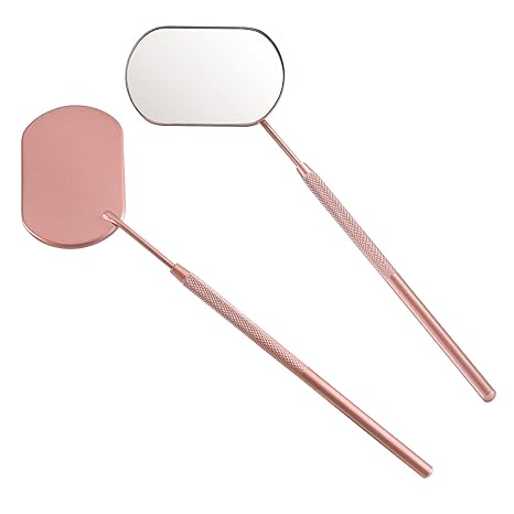 Steel Pink Lash Mirror