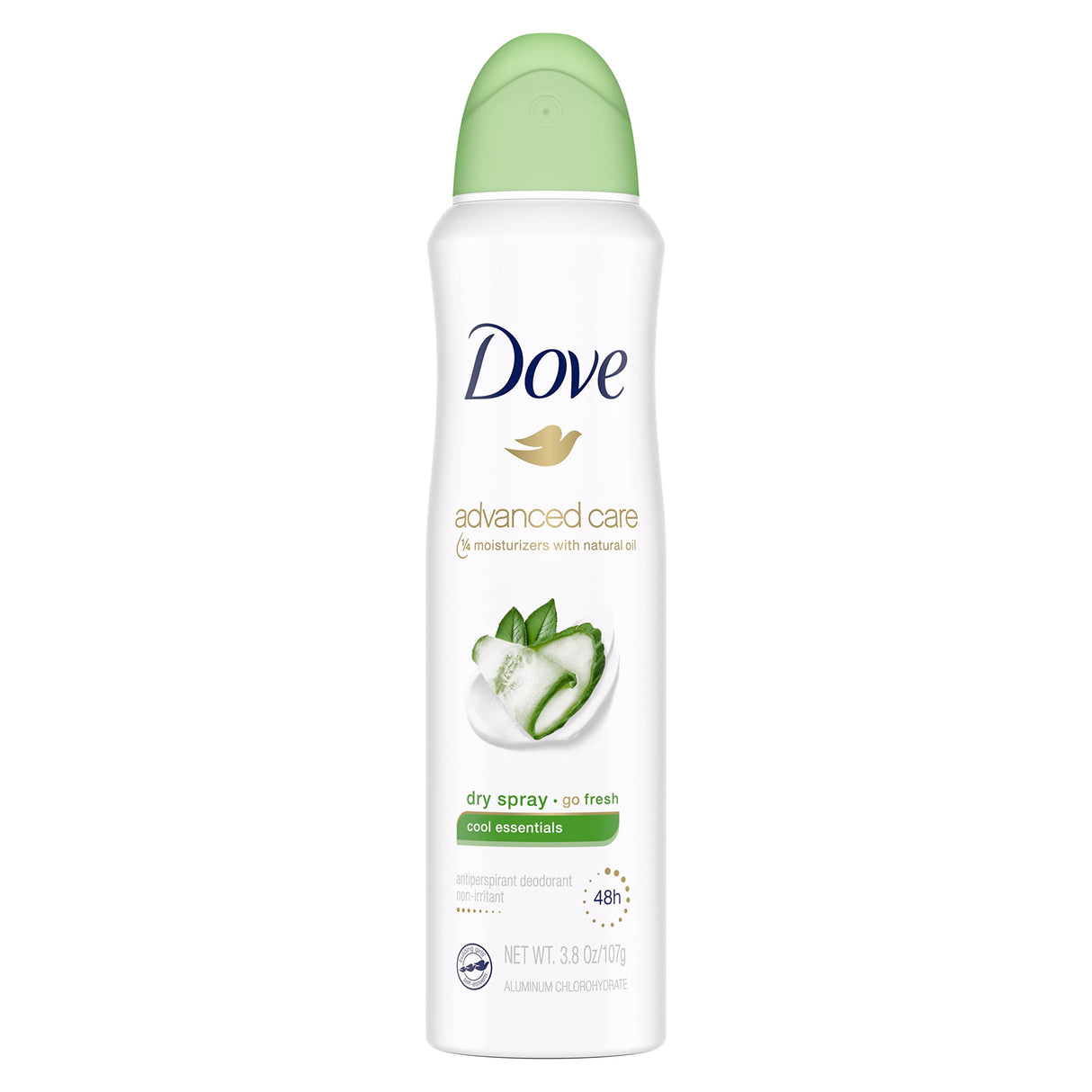 Dove Spray on Deodorant