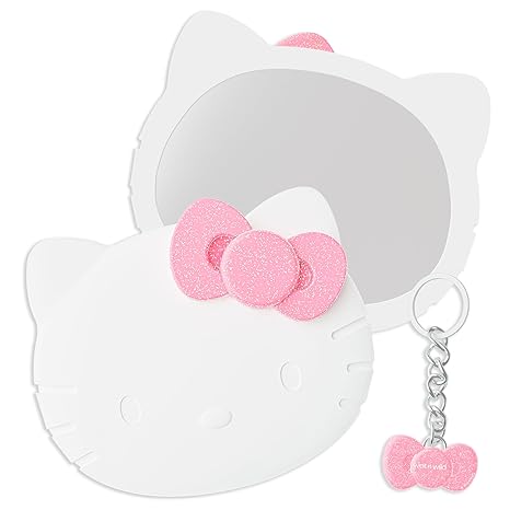 Hello Kitty Pink Bow Mirror & Keychain