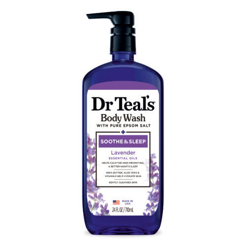 Dr Teal's Soothe & Sleep Body Wash with Lavender Essential Oils