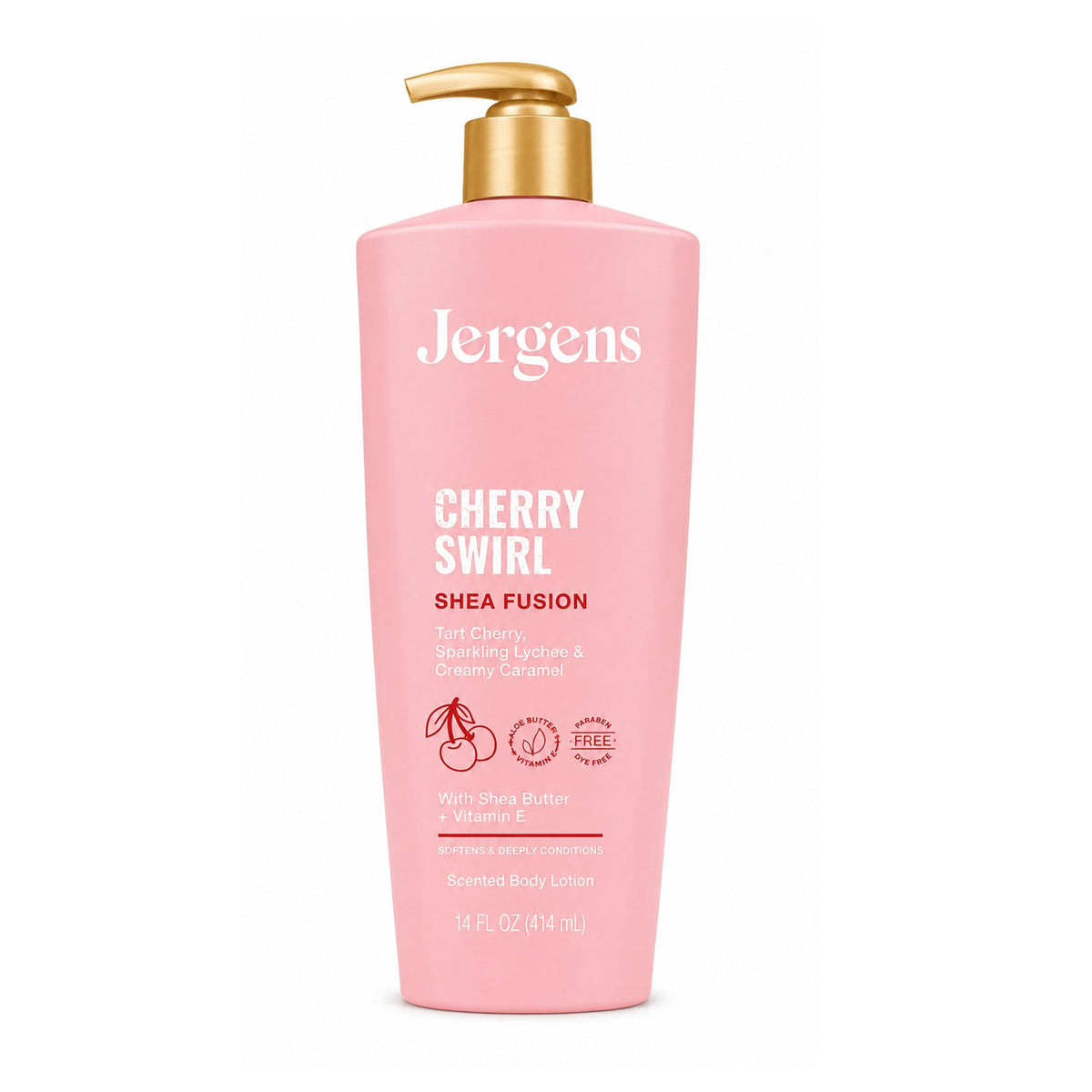 Jergens Shea Fusions Cherry Swirl