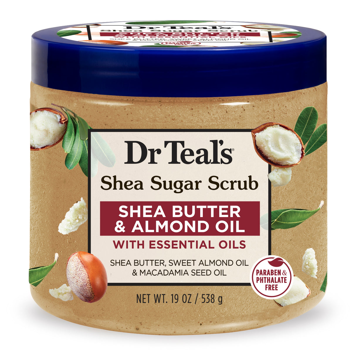 Dr Teals Shea Butter & Almond Oil Shea Sugar Scrub