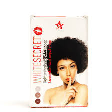 White secret lighting body&face soap