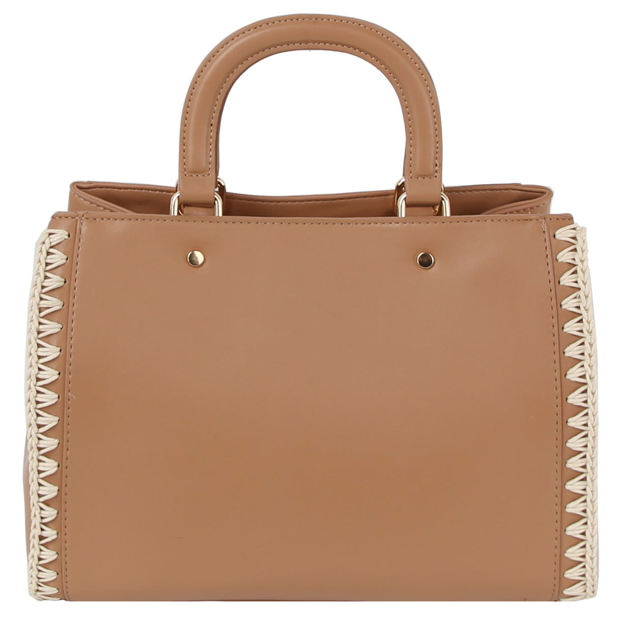 Top Handle Crochet Satchel