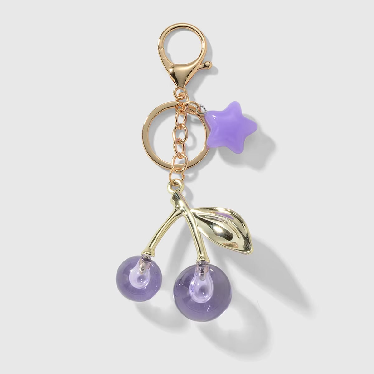 Mini Cherry Keychain