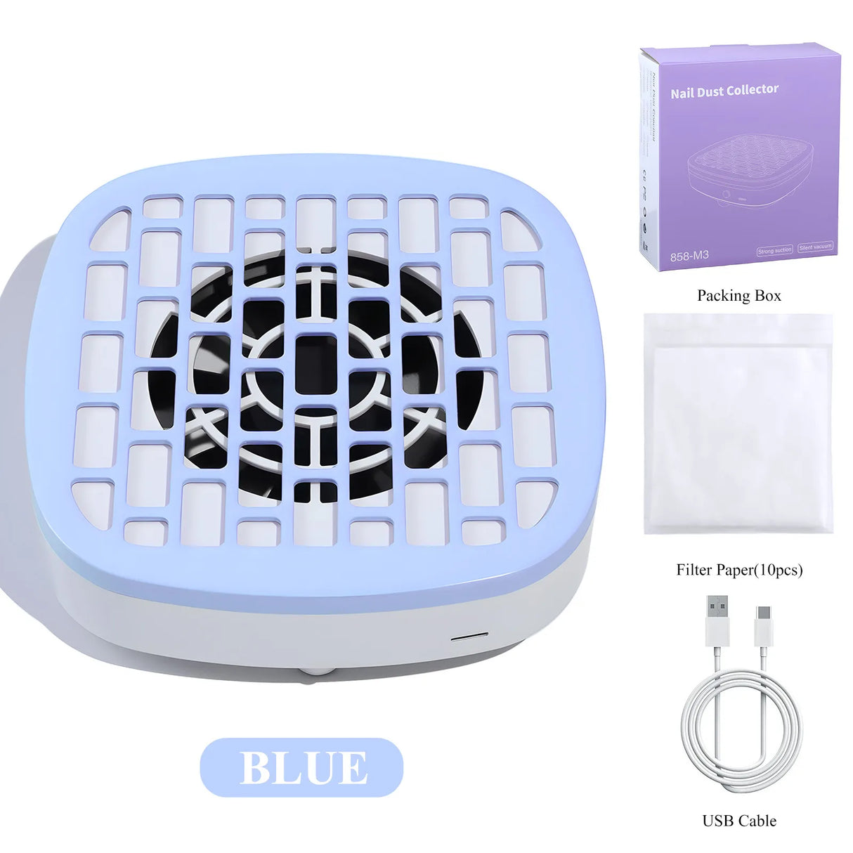 Mini Portable Nail Dust Collector