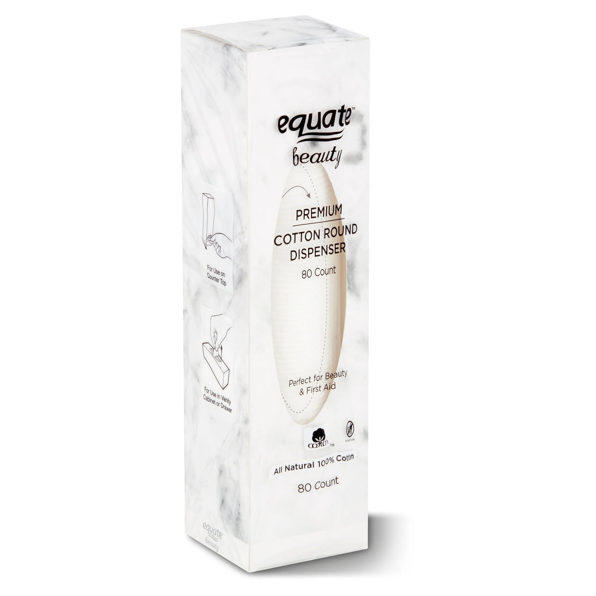 Equate Beauty Cotton Round 80CT