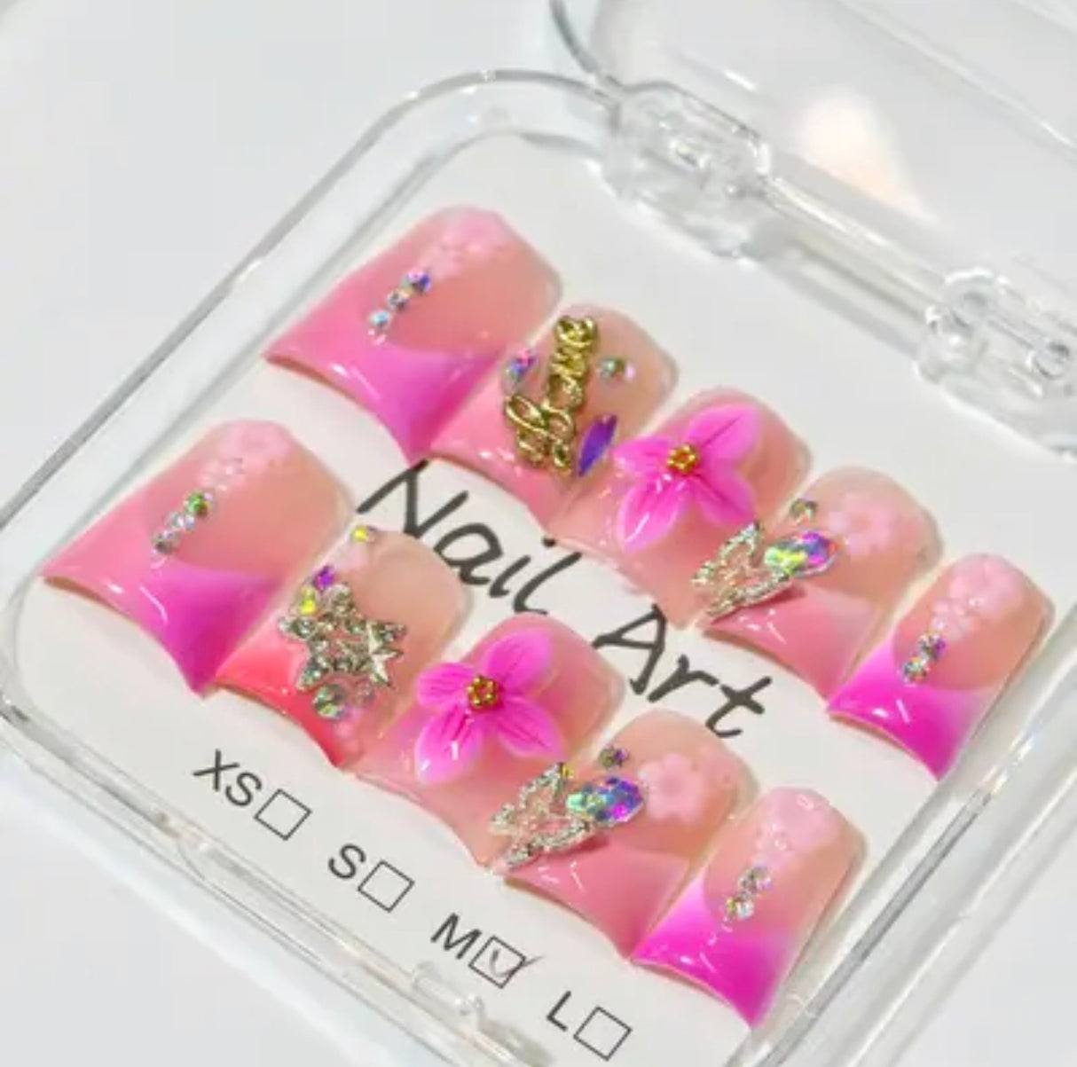 Duck Wide Tip Press on Nails