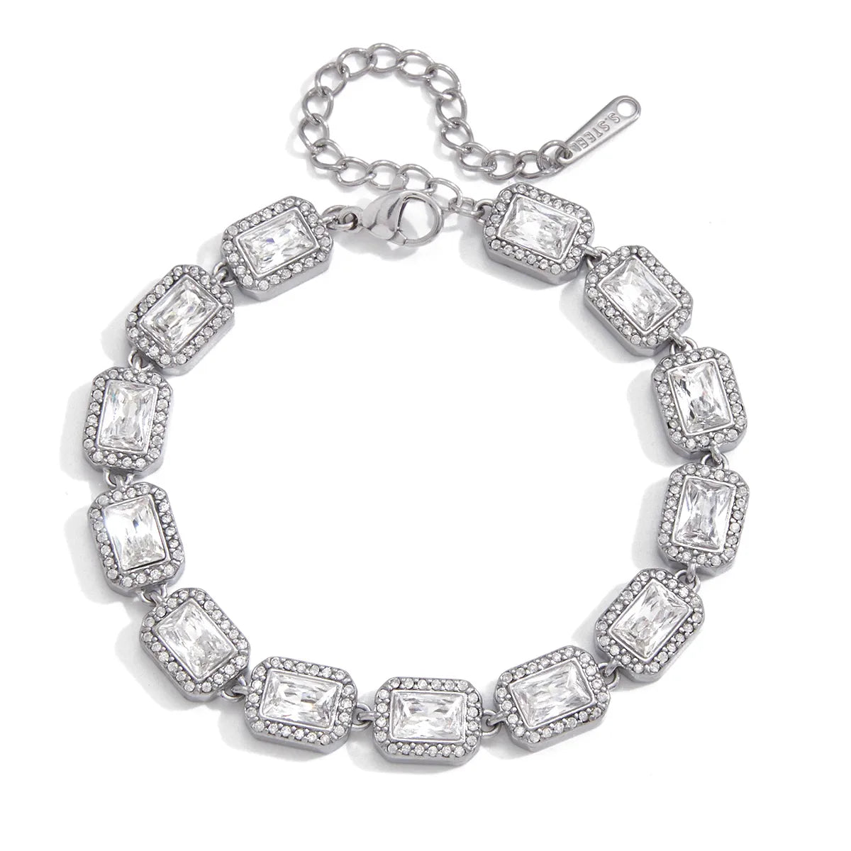 Geometric Tennis Bracelets