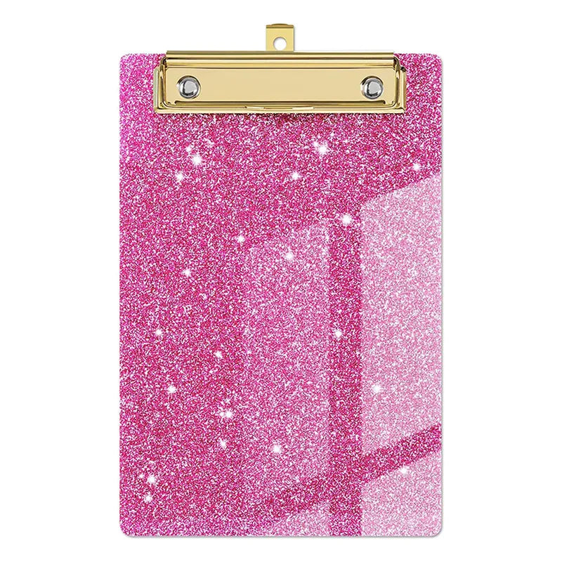 Glitter Acrylic Office Clipboard