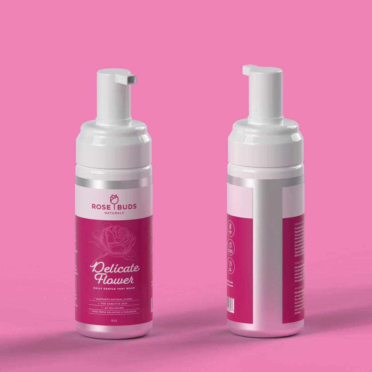 Rose Buds Delicate Flower Feminine Wash