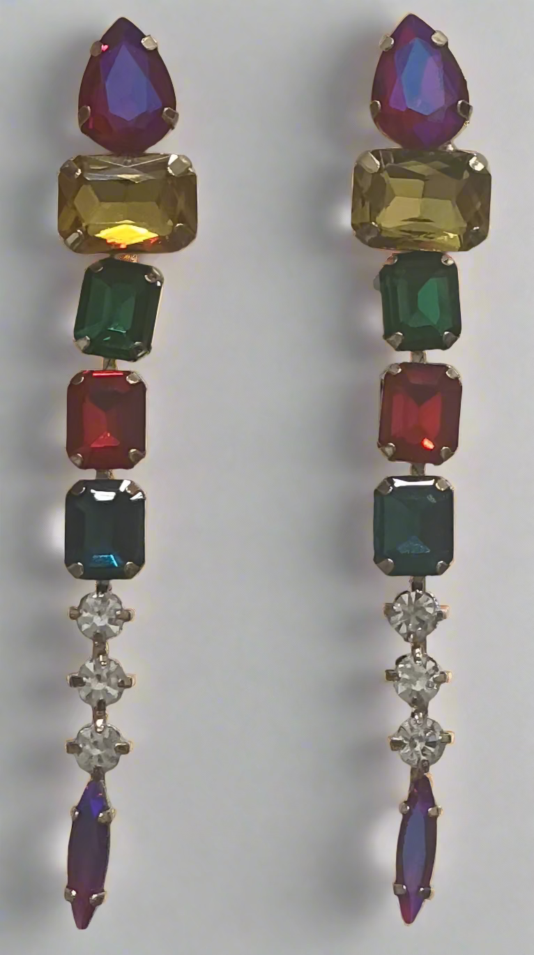 Vicki Gem Drop Earrings