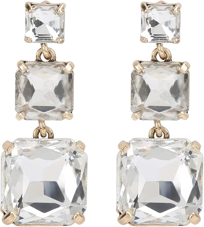 Nova Geometric Drop Earrings