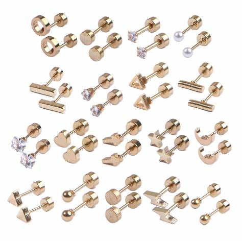 Stainless Steel Piercing Earrings