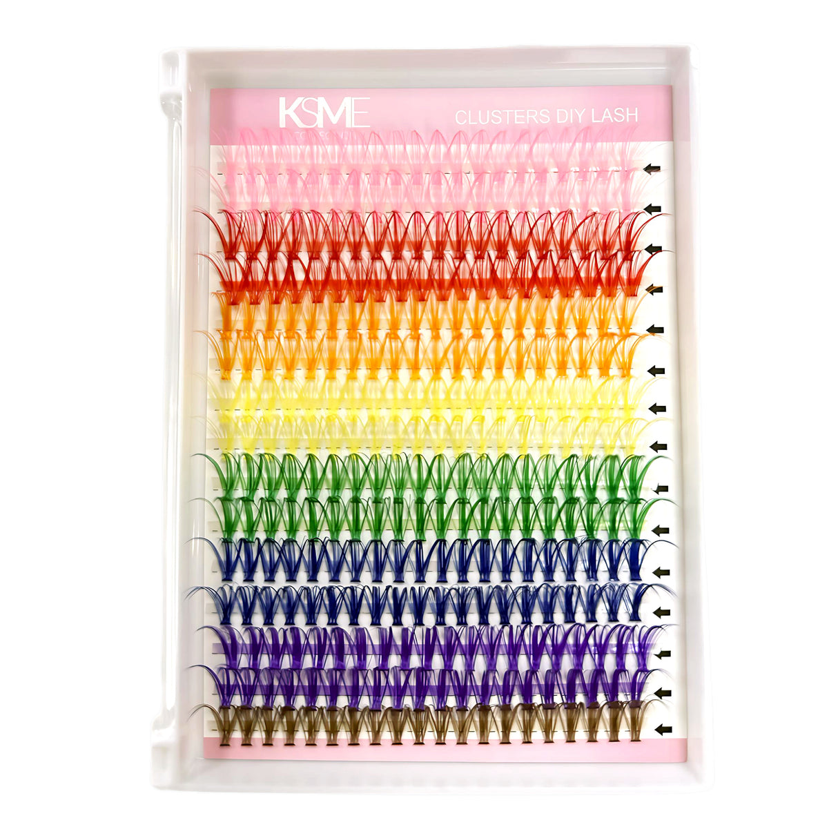 KSME DIY Color Lash Clusters