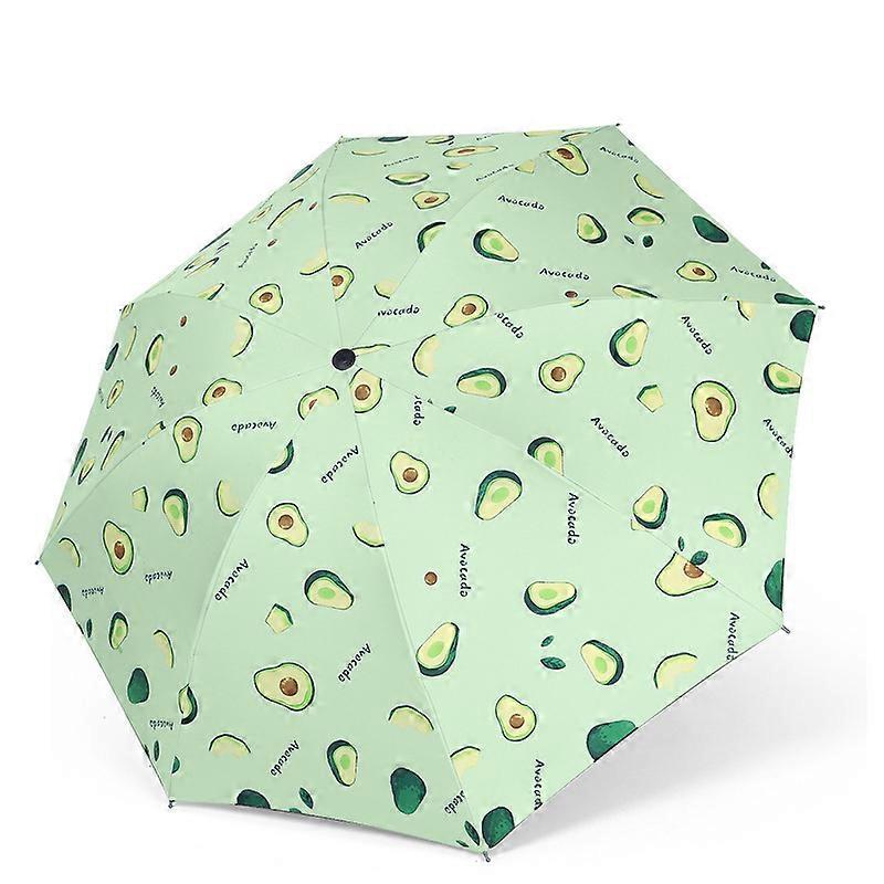 Fruit Print Folding Umbrella
