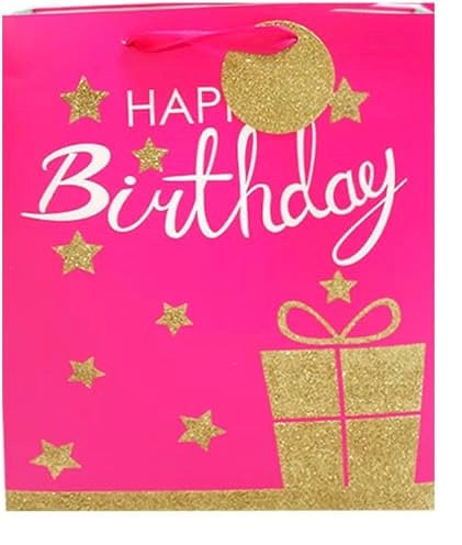Small Happy birthday gift bags