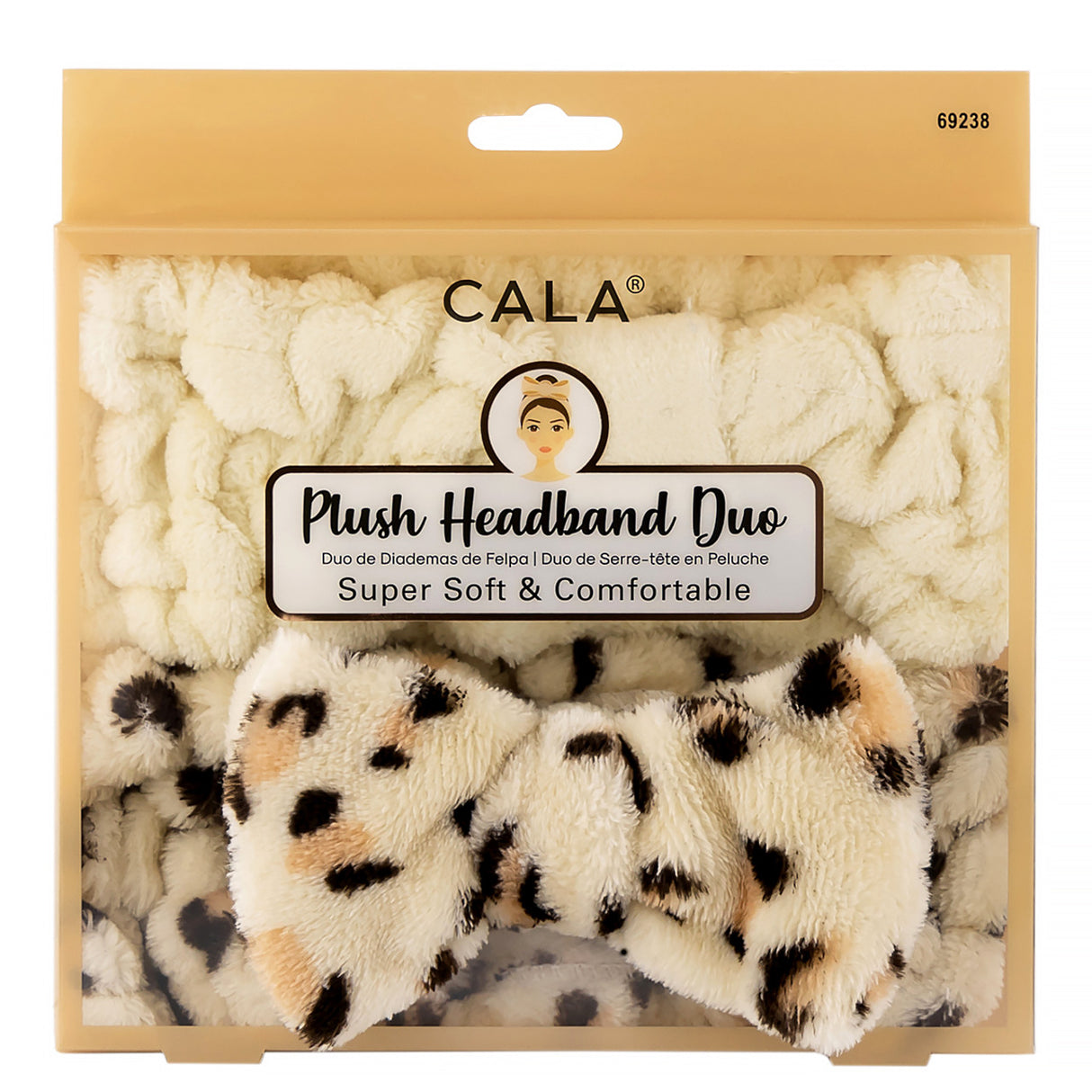 Cala Plush Headband Duo