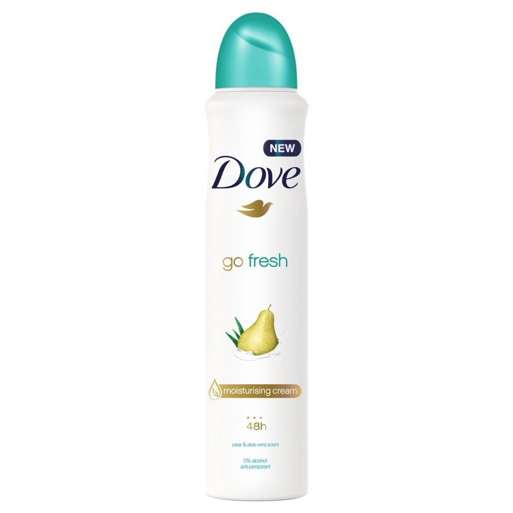 Dove Spray on Deodorant