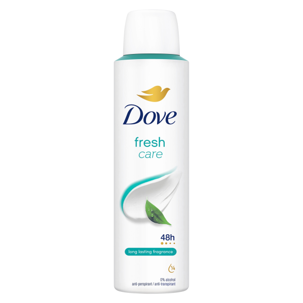Dove Spray on Deodorant