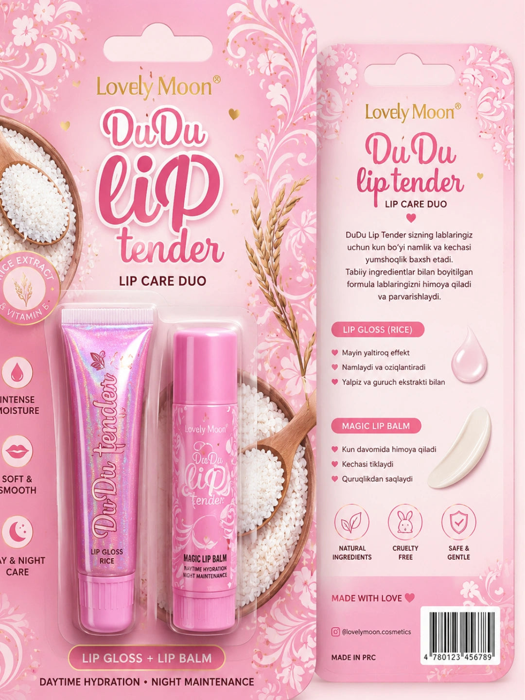 Lovely Moon Magic Lip Set