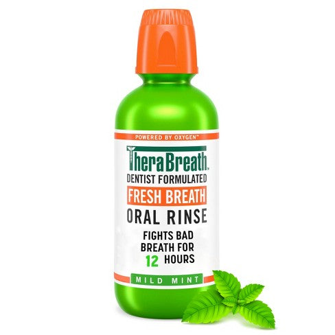 TheraBreath Mild Mint Fresh Breath Oral Rinse