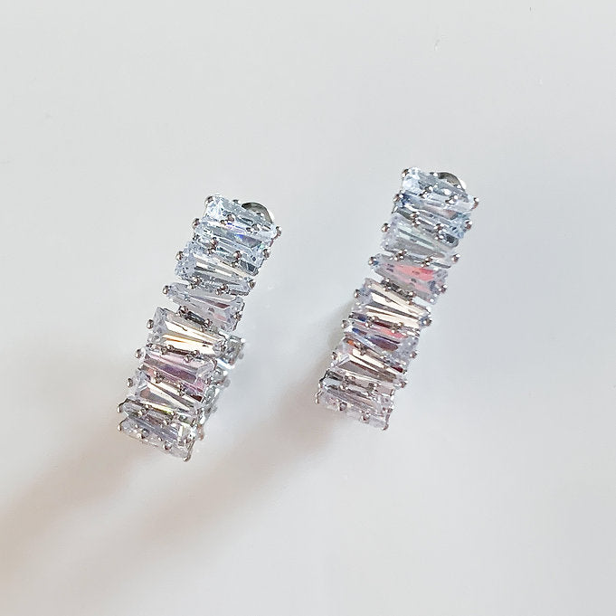 Anae Mini Rhinestone Huggies