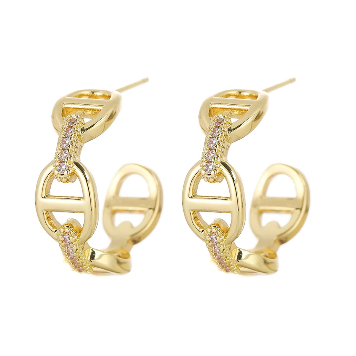 Fendi Mini Hoops