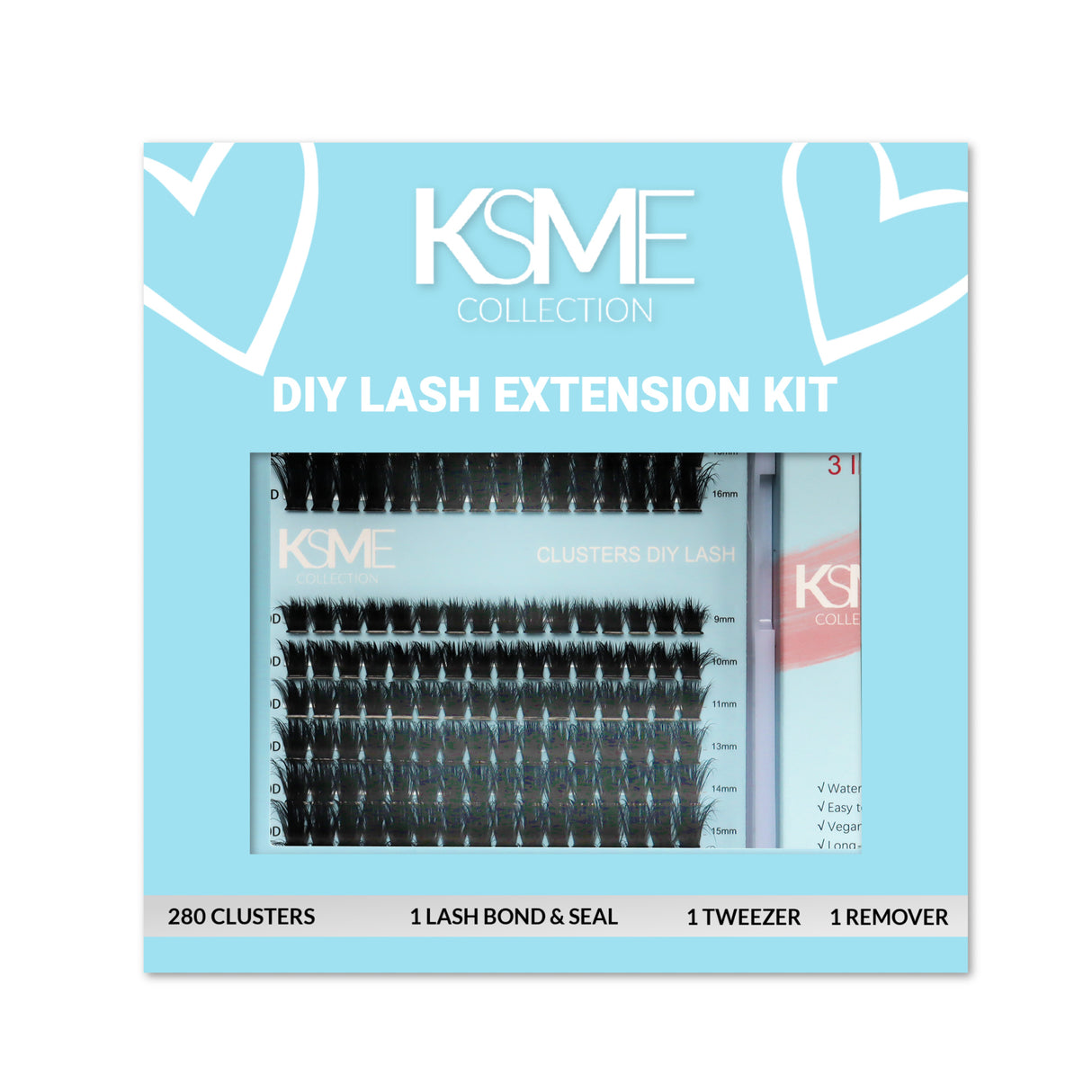 KSME 100/200D DIY LASH EXTENSION KIT