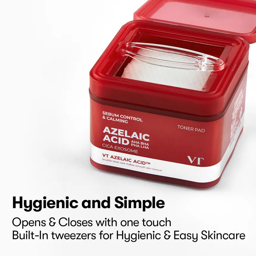 VT Azelaic Acid Care Toner Pads