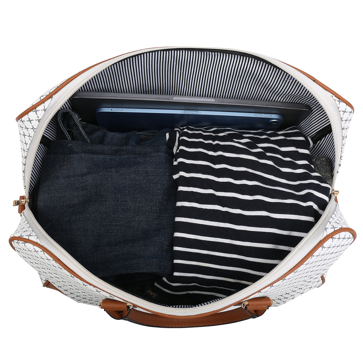 Kailey Monogram Duffle Gym Bag