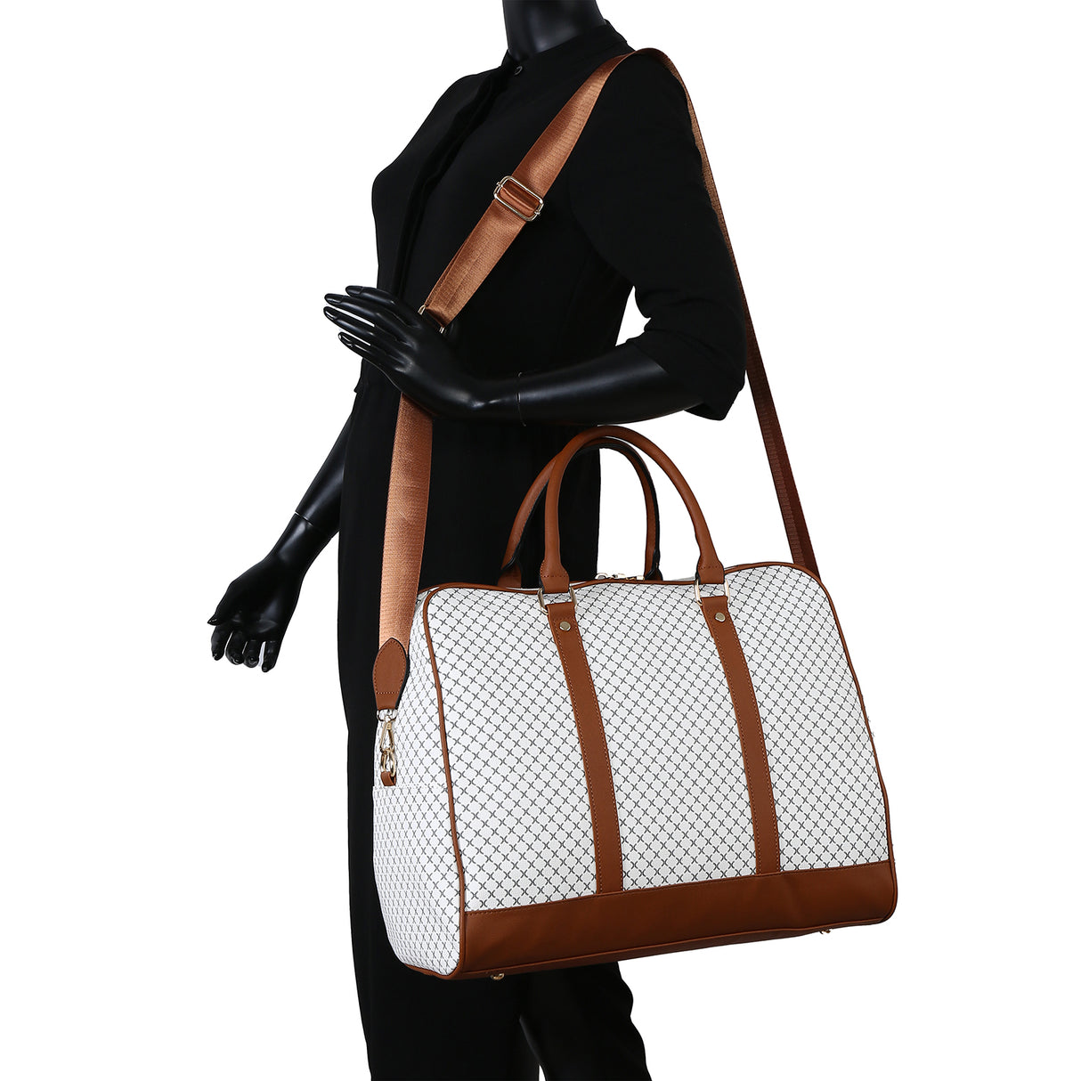 Kailey Monogram Duffle Gym Bag